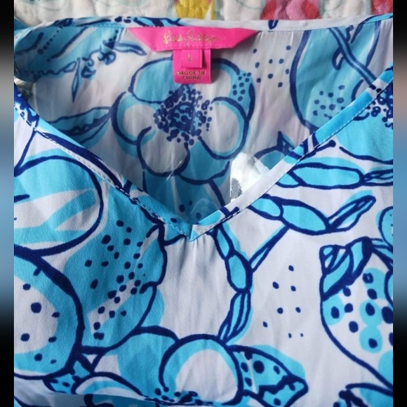 Lilly Pulitzer Deanna Romper Size Large - Picture 5 of 5